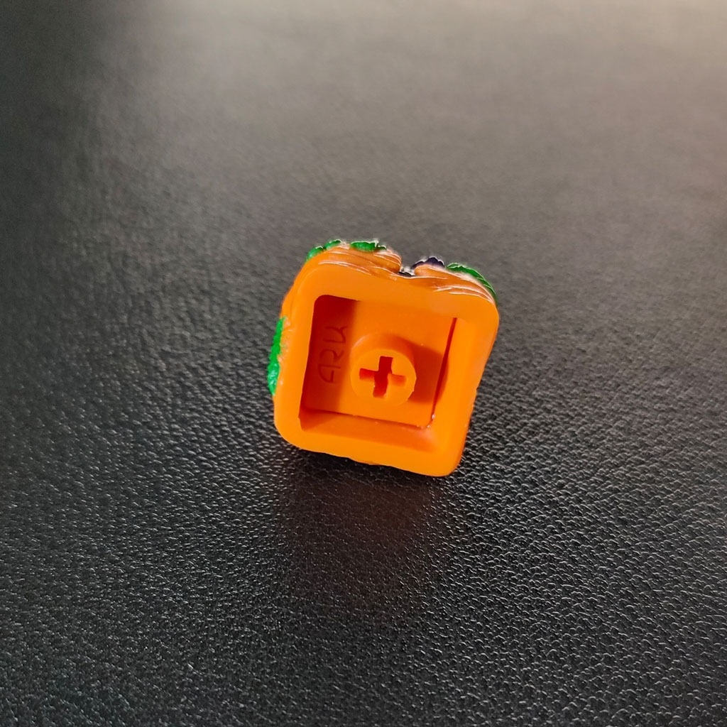 Nút bàn phím cơ artisan keycap pumpskull halloween