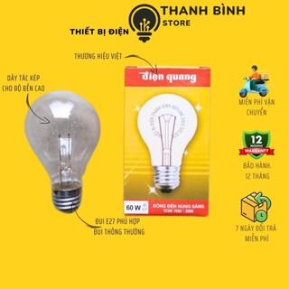 Bóng đèn sợi đốt/ bóng dây tóc điện quang công suất 25w/ 40w/ 60w