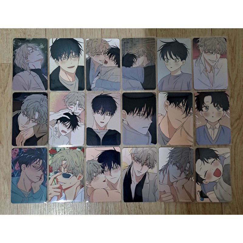 Full 18 Card Đêm Bên Bờ Biển - Pack random Manhwa BL