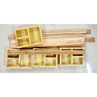 Thước gỗ sồi dài 60cm, 50cm