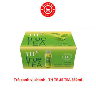 Thùng 24 chai trà xanh vị chanh th true tea 350ml