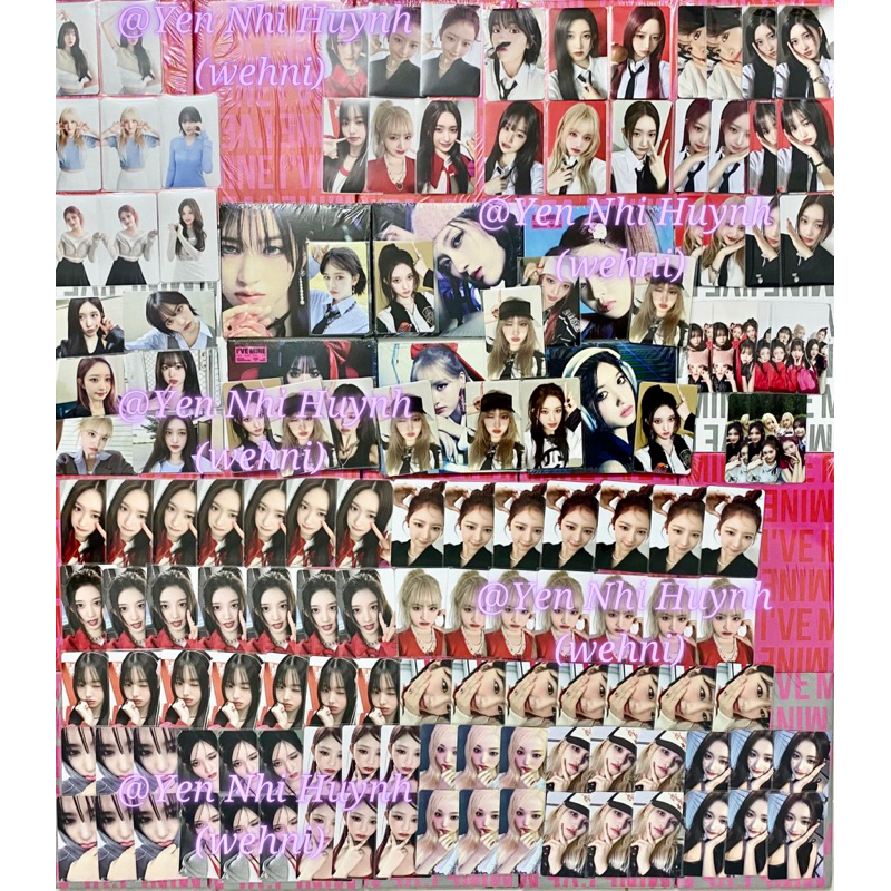 Album IVE I'VE MINE CÓ POB  Chọn Web
