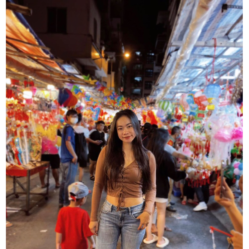 PASS- Áo croptop rút dây trước ngực