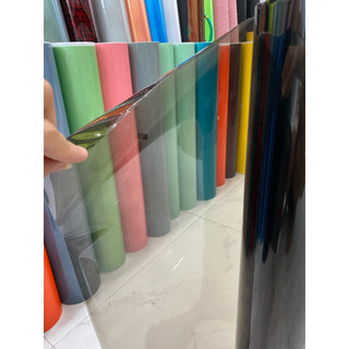 Decal xuyên đèn màu đen đậm, đen khói. khổ cao 60cmx dài 1m
