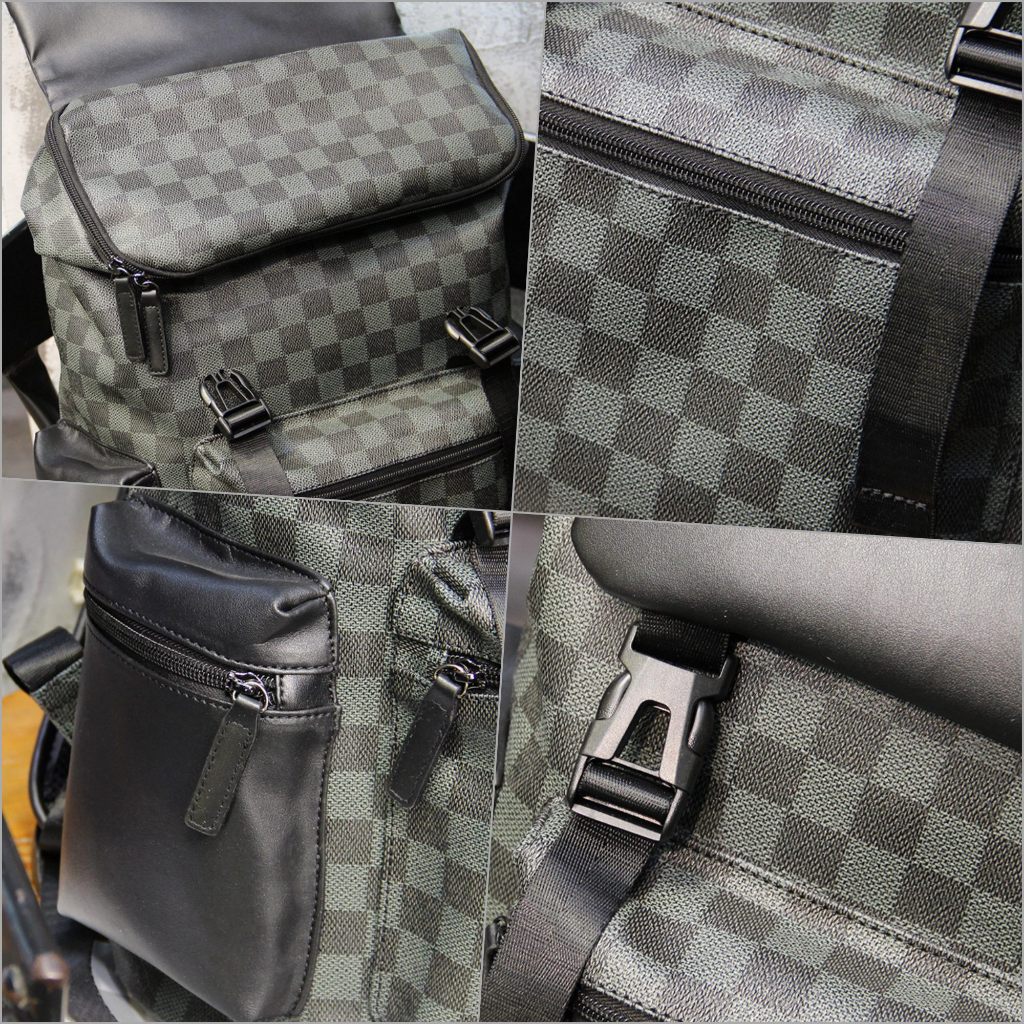 Balo Da Unisex Balo Đựng Laptop 16in Và 15.6 inch DETOLO thời trang đi học, đi chơi có nhiều ngăn phụ