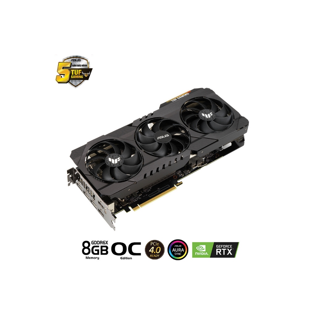 VGA GIGABYTE 3070TI - ASUS TUF 3070TI 8GB hàng lướt siêu đẹp 95% còn BH hãng tháng 4/2025 lỗi 1 đổi 1