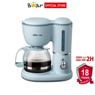 Máy pha cà phê mini Bear, máy pha cafe mini tự động dung tích 600ml – Hàng chính hãng