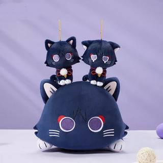 Gấu bông móc khóa mèo treo nhân vật wanderer chủ đề fairy cat