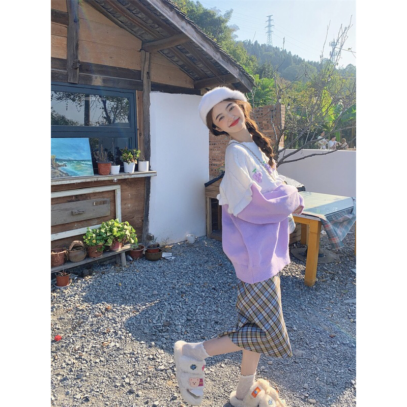 Áo len nho form rộng - Mii