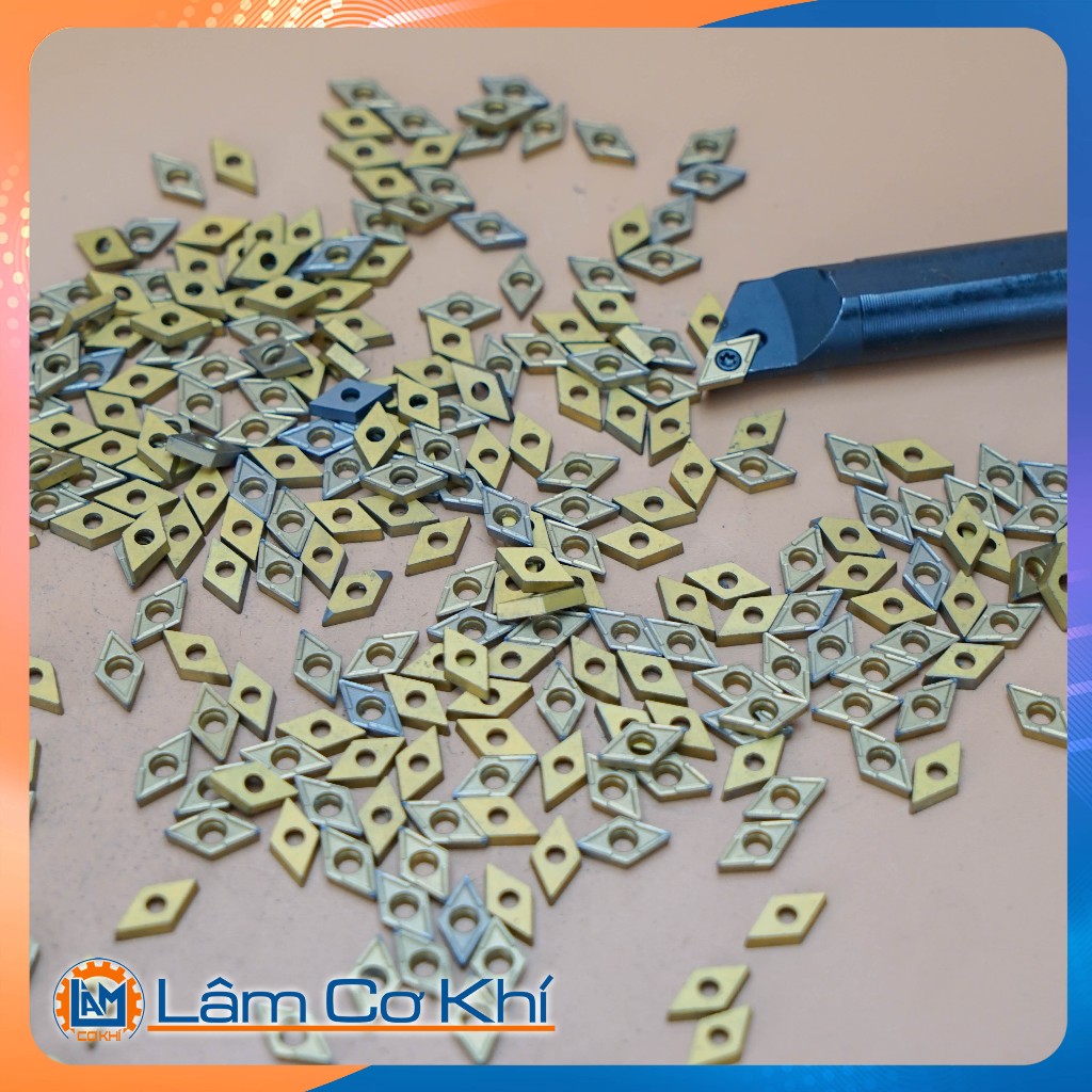 Chíp tiện D07 gia công thép