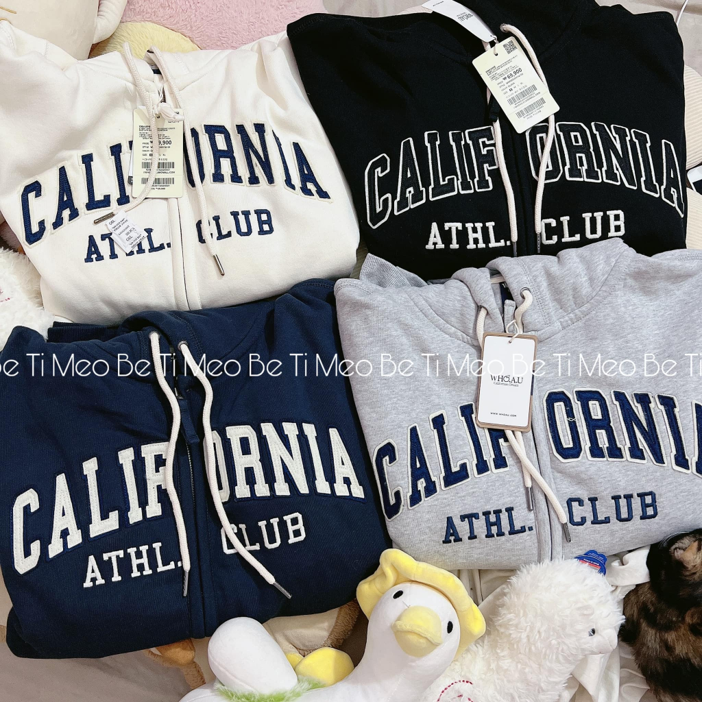 Áo khoác hoodie California sale 86% - WHMZC4911U-01