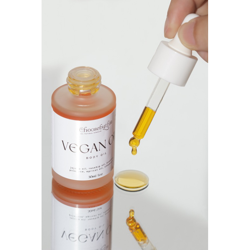 Body oil chiết xuất từ thiên nhiên handmade giúp da body căng bóng, ẩm mượt 30ml, 100ml - Choosebythie
