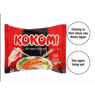 Gói mì Kokomi tôm chua cay 65g