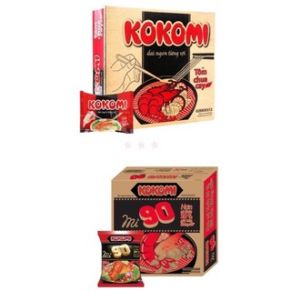 Mì kokomi chua cay - thùng 30gói x 65g,90g