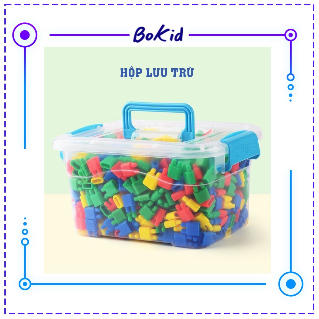 BỘ ĐỒ CHƠI LẮP GHÉP HÌNH VIÊN ĐẠN 420+ 400+ 300+ CHI TIẾT CÓ KÈM HỘP