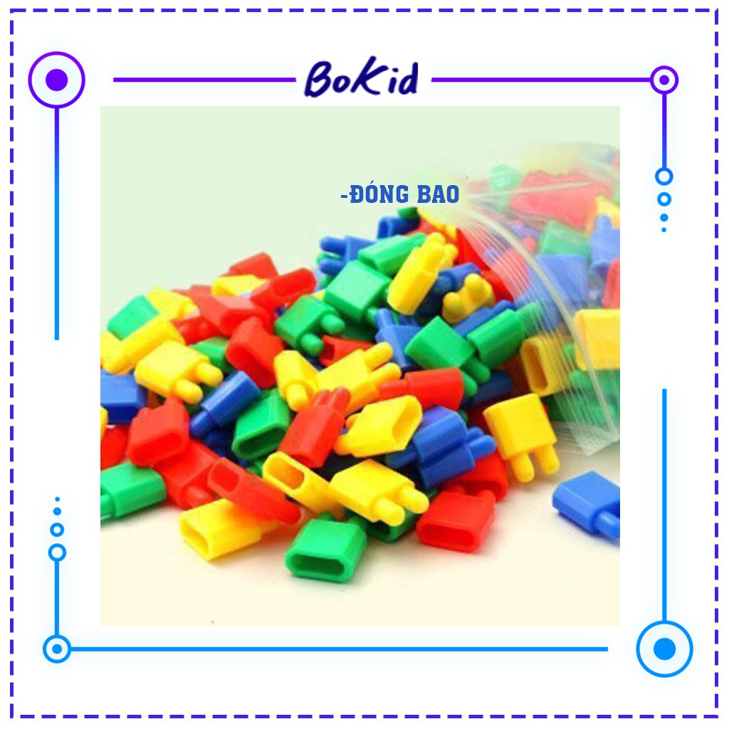 BỘ ĐỒ CHƠI LẮP GHÉP HÌNH VIÊN ĐẠN 420+ 400+ 300+ CHI TIẾT CÓ KÈM HỘP