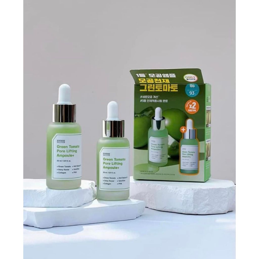 Tinh chất cà chua xanh se lỗ chân lông Sungboon Editor Green Tomato Pore Lifting Ampoule+
