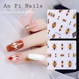 Sticker hình thoi hottrend An Pi Nails