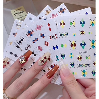 Sticker hình thoi hottrend An Pi Nails