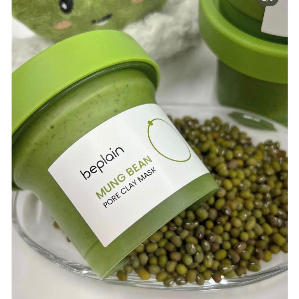 Mặt nạ Đậu xanh đất sét Beplain Mung Bean Pore Clay Mask