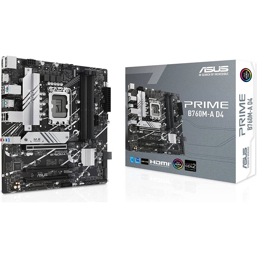 Mainboard Asus PRIME B760M-A, B760M-K 4 khe ram socket 1700 hàng chính hãng BH 36 tháng lỗi 1 đổi 1