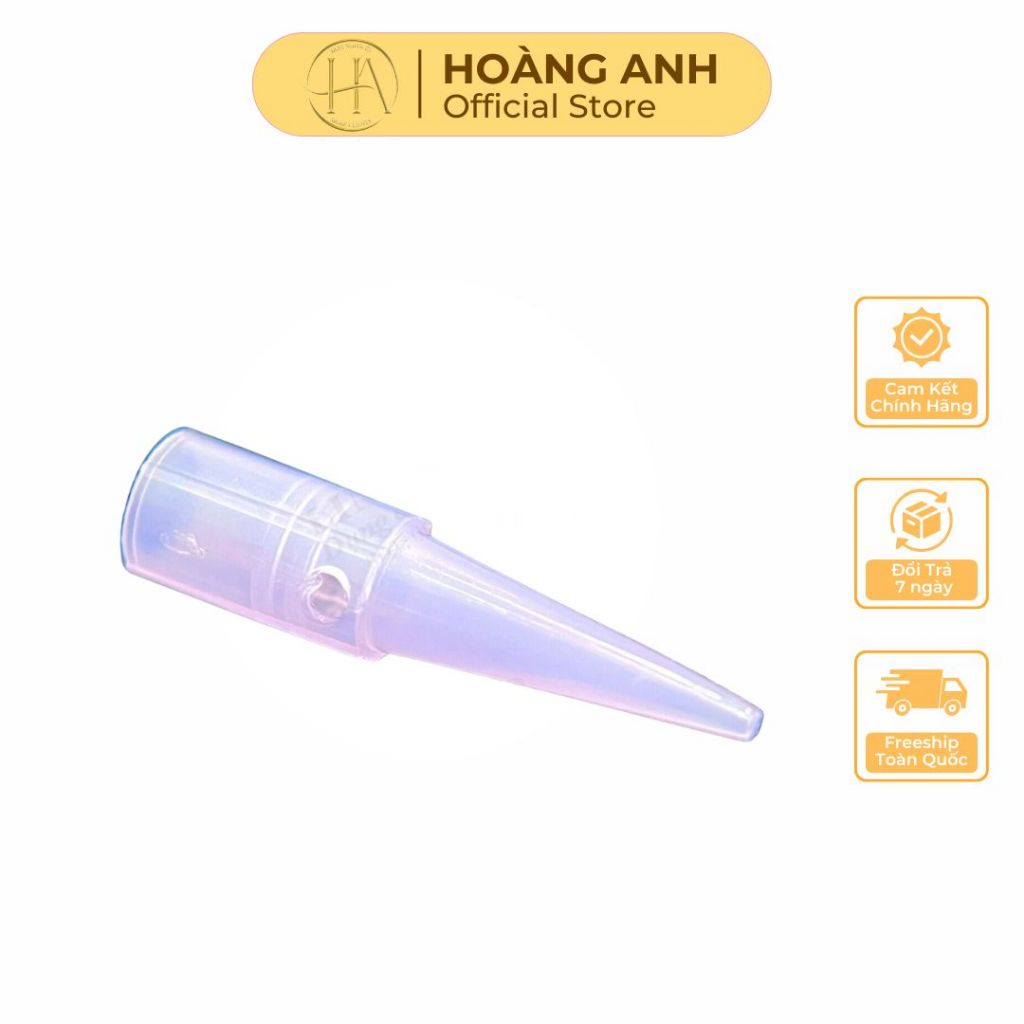 Ngòi tím phun xăm máy giansun kim 1 , Ngòi ra mực siêu nhỏ, có lỗ thoáng khí tiện lợi
