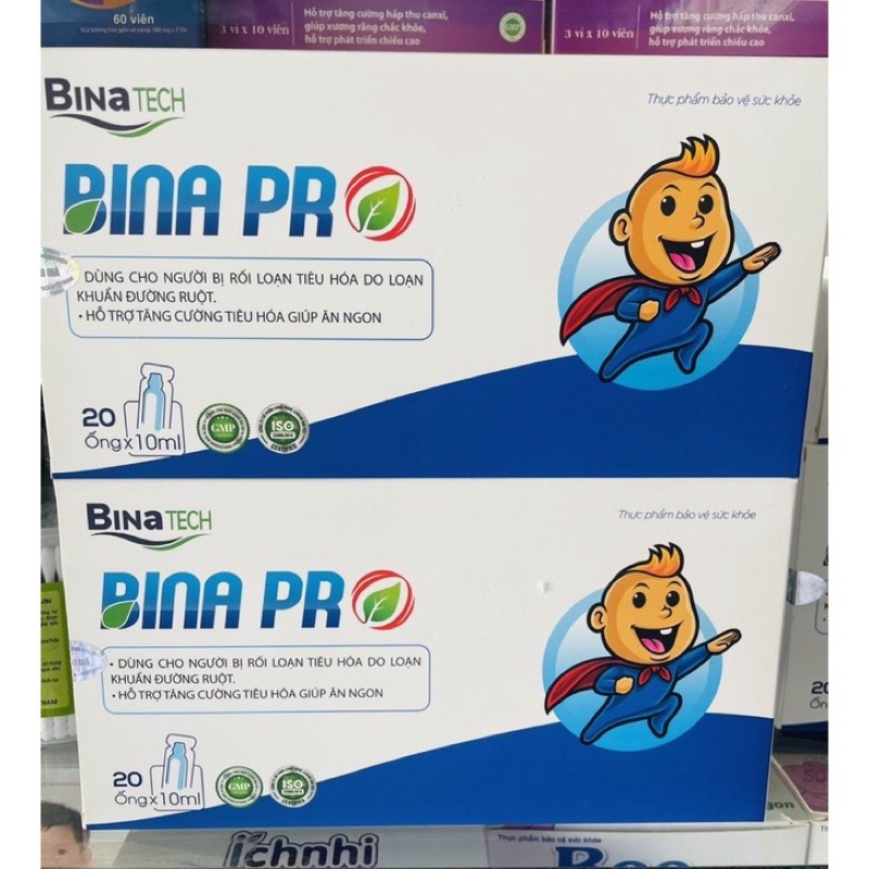 Men Vi Sinh BINA PRO H/20 ống