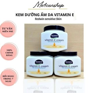 Kem dưỡng ẩm Vitamin E Úc,kem dưỡng ẩm da vitamin E Redwin Sentive Skin,dưỡng ẩm,trắng da me4conshop