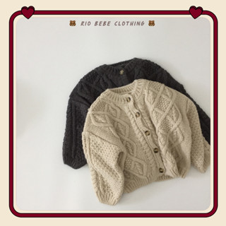   Hình thật  ÁO LEN CARDIGAN DÀNH CHO BÉ TRAI BÉ GÁI KY38 