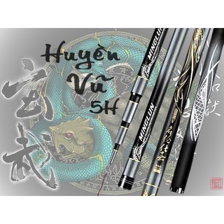 Cần câu tay Huyền Vũ 5H tặng ngọn phụ cao cấp