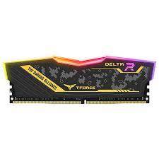 Ram T-Force Delta  RGB DDR4 8GB 3200 White - Black RGB hàng chính hãng bảo hành 60 tháng