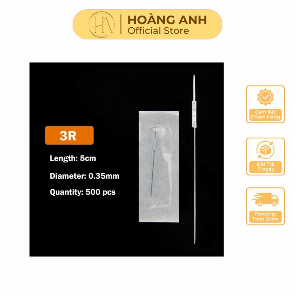 Kim 3 Tròn Phổ Thông Cho Máy Rồng, IDM, Gù, Giansun | Máy Xăm Thẩm Mỹ