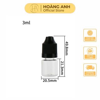 Lọ nhựa chiết mực xăm-hũ nhựa chiết 5ml-10ml-15ml-30ml