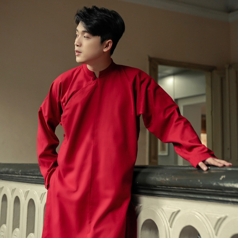 Áo dài ngũ thân cúc tròn có BIGSIZE 120kg