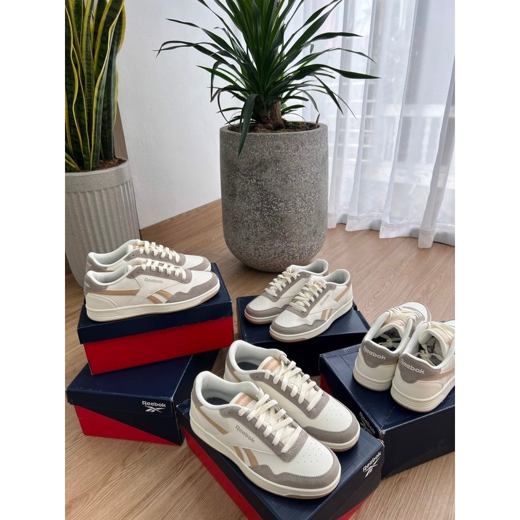 Giày Ree.bok Royal Techque 'Cream And Beige' HR0902