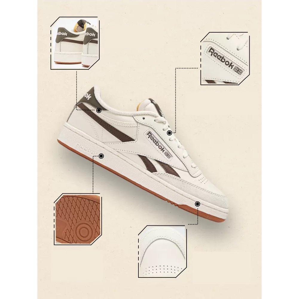 GIÀY REE.BOK CLUB C REVENGE Beige Brown #100070018