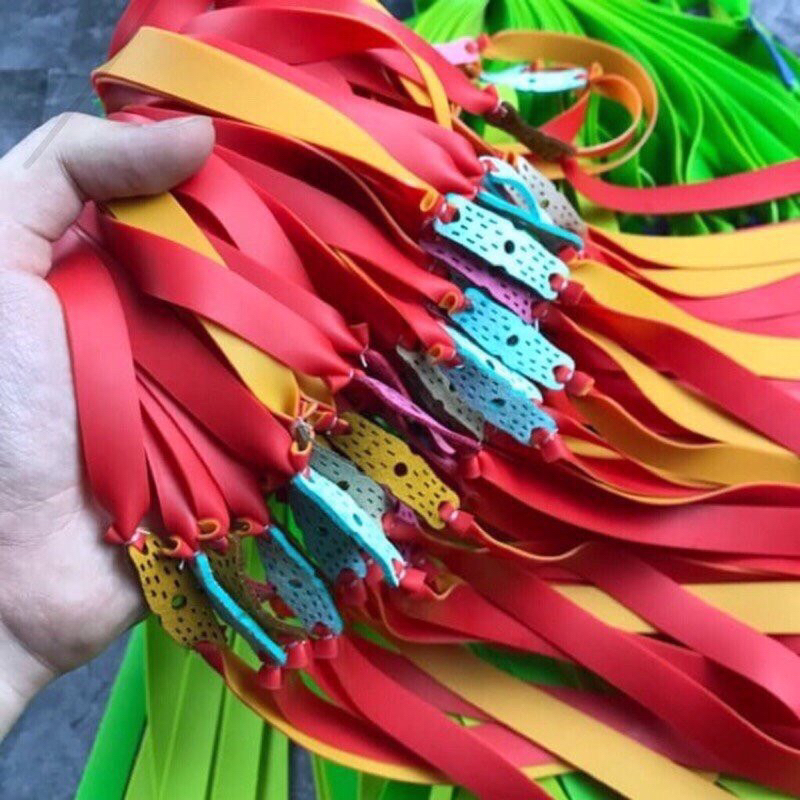 Dây ná cao su 2 lớp dầy 1.0 mm siêu đẹp và zai bềnnnn giá 1.200đ = 1 dây