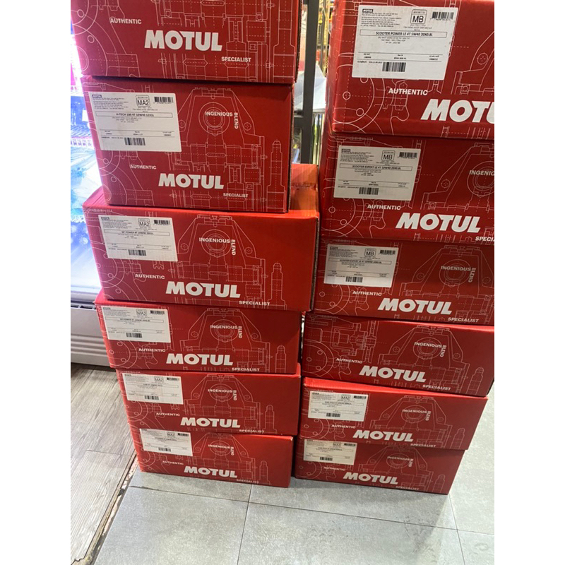 Nhớt xe máy MOTUL 3100 GOLD 4T 10W40 0.8L 1L