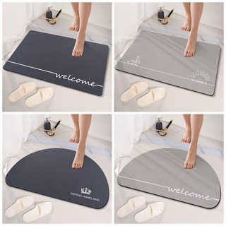 Thảm lau chân silicon, chùi chân nhà bếp, nhà tắm tiện dụng giá rẻ size 40x60cm