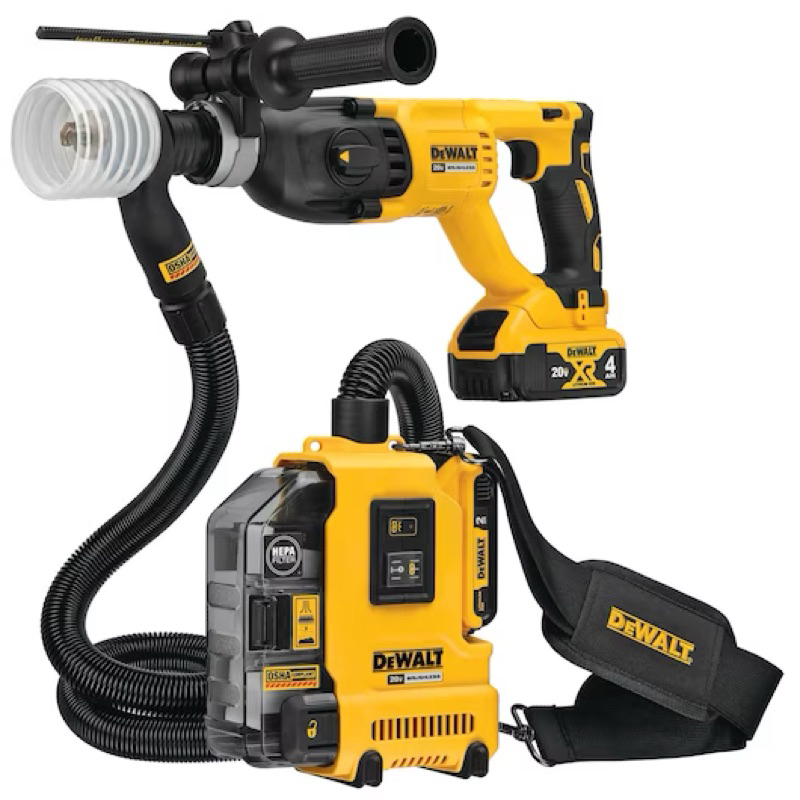 Hút bụi đeo vai dewalt Dwh161 - Hàng chính hãng