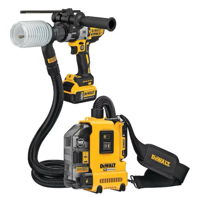 Hút bụi đeo vai dewalt Dwh161 - Hàng chính hãng
