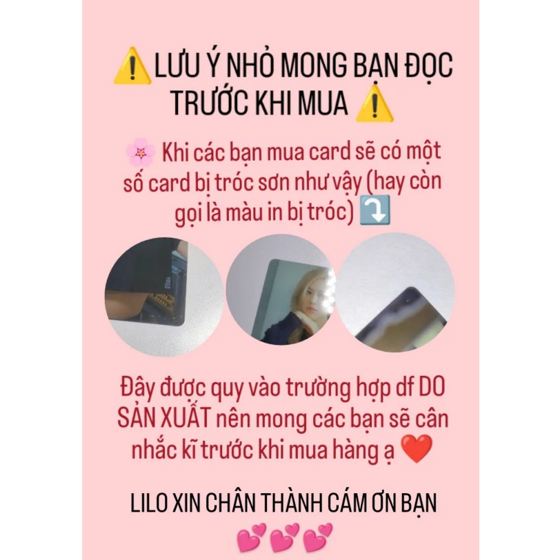 BLACKPINK The Game Photocard Collection No 1~3 Official