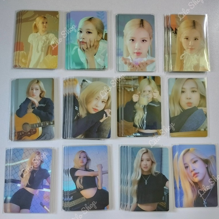 BLACKPINK The Game Photocard Collection No 1~3 Official