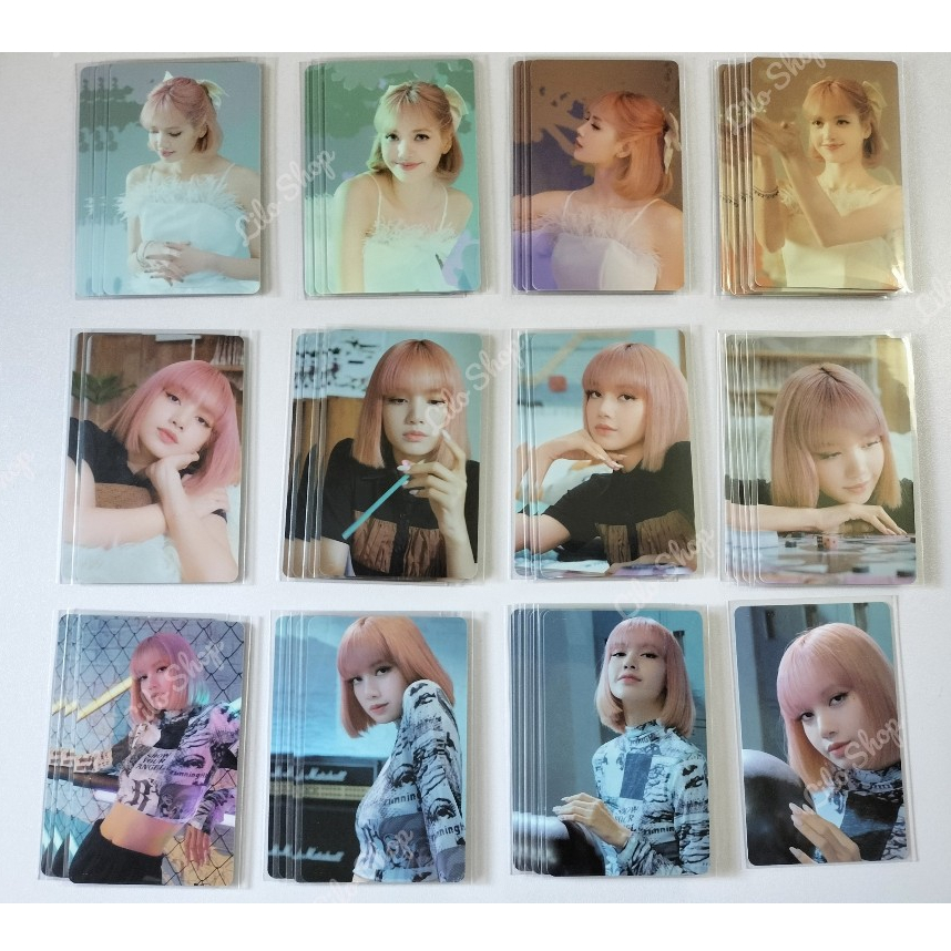 BLACKPINK The Game Photocard Collection No 1~3 Official