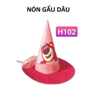 Nón Bí/Nón Phù Thuỷ Halloween Nhiều Mẫu (MÀU NGẪU NHIÊN)