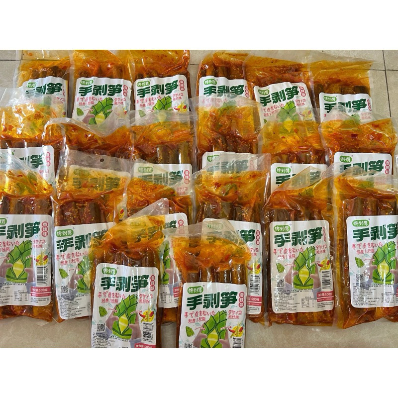 MĂNG NGUYÊN VỎ NGÂM ỚT CAY TỨ XUYÊN 🌶️🌶️