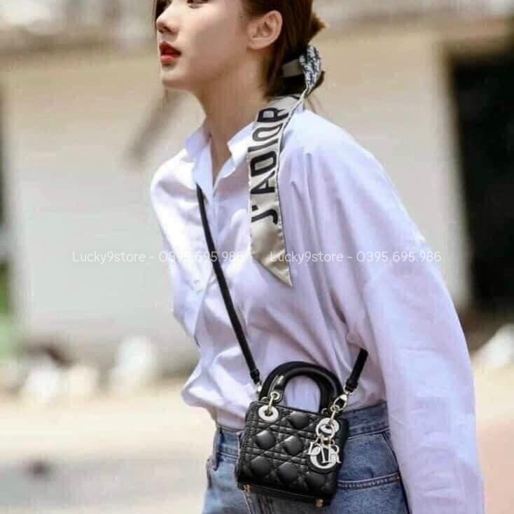 Túi xách nữ, túi đeo chéo size 14 full box hàng supe.r - Lucky9store