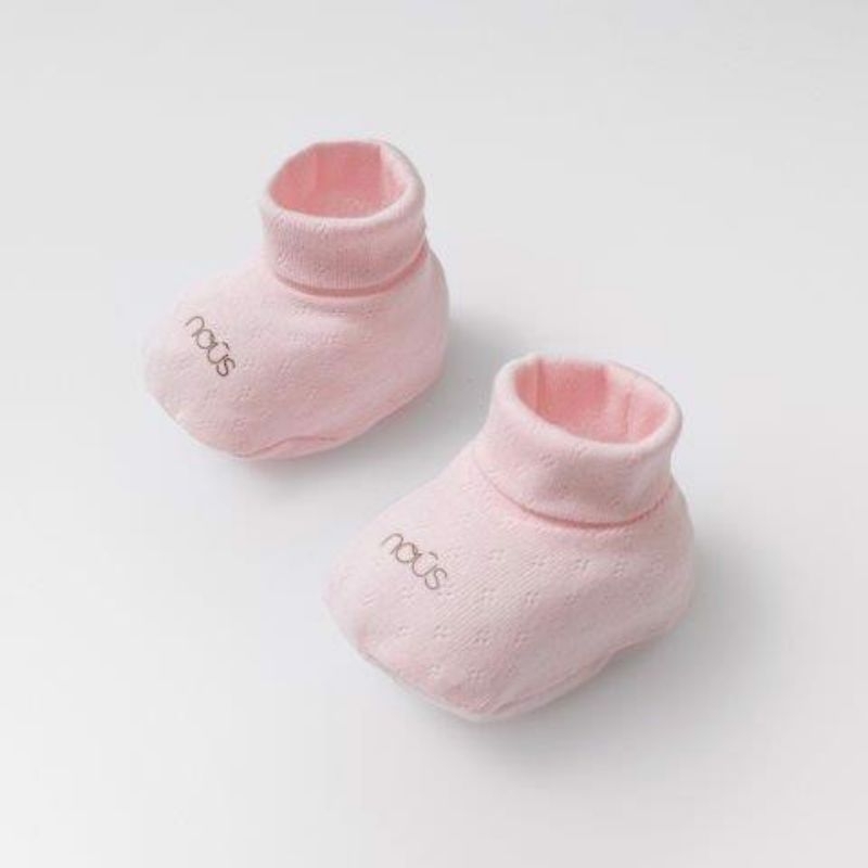 Set mũ bao chân nous lỗ trám màu hồng màu xanh da trời