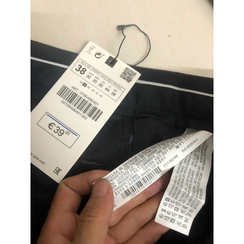 Quần Zara VNXK dư nguyên tem mác