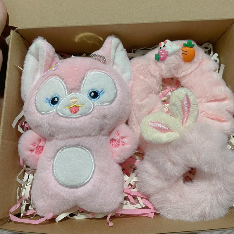 Combo sét quà tặng móc khoá gấu bông size 10-15cm nhiều mẫu hottrend kèm sscrunchiesh sinh nhật tặng bạn gái.